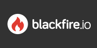 Blackfire.io的徽标
