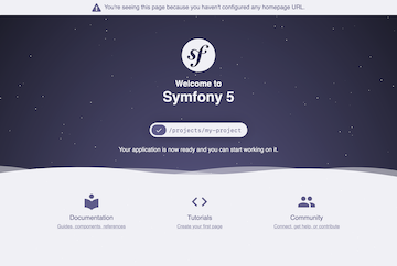Symfony欢迎页面的截图欧宝娱乐app下载地址